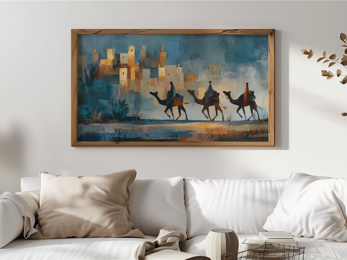 Christmas Wise Men, Three Kings Nativity — Samsung Frame TV art preview
